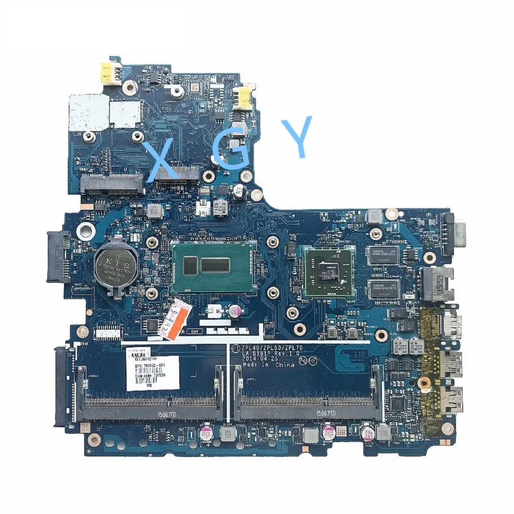 

Для HP Probook 450 материнская плата для ноутбука 799562-601 799562-501 799562-001 LA-B181P Вт i7-5500U 2 Гб Протестировано хорошо
