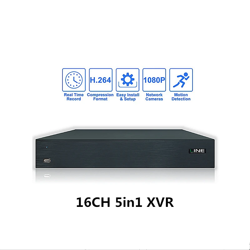 

16CH Onvif H.265 Dvr Cctv Ahd Hvr Analog IP camera Full Hd 1080p Network Digital Video Recorder Hybrid VGA Hdmi Nvr board