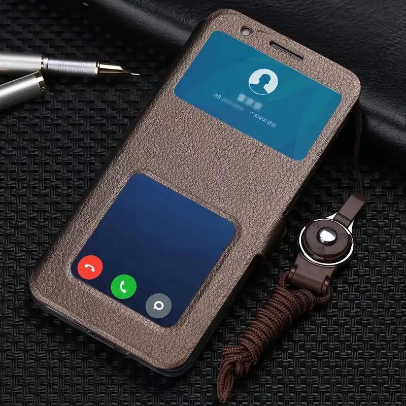 redmi note 5a leather cover
