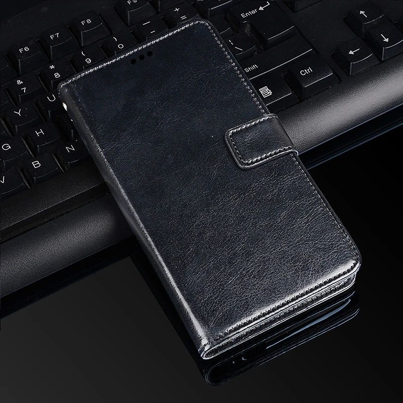 Роскошные Винтаж из искусственной кожи флип чехол Для Doogee BL5500 Lite бумажник Kickstand
