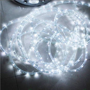 

AC220V IP65 waterproof Rainbow tube rope led strip Christmas outdoor Holiday Decoration Lights 2M-20M