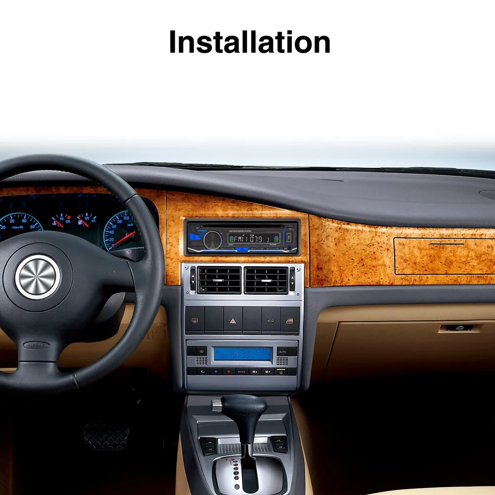 

For Android 4 Bluetooth DVD Car Audio Stereo Auto Video Radio MP5 Player AUX FM Auto Adapter Dropshipping Voiture Screen
