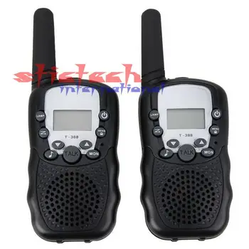

by DHL or EMS 100 pieces 0.5W UHF Auto Multi Channels 2-Way Radios Walkie Talkie T-388