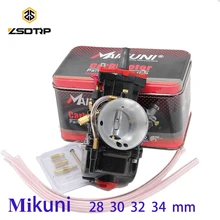 Free shipping ZSDTRP black motorcycle carburetor carburador 28mm 30mm 32mm 34mm case for mikuni fit 100cc to 250cc all motor
