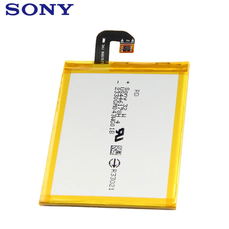 Оригинальная сменная батарея sony LIS1558ERPC для sony Xperia Z3 L55T L55U D6653 D6633 D6603 аутентичная батарея для телефона 3100 мАч