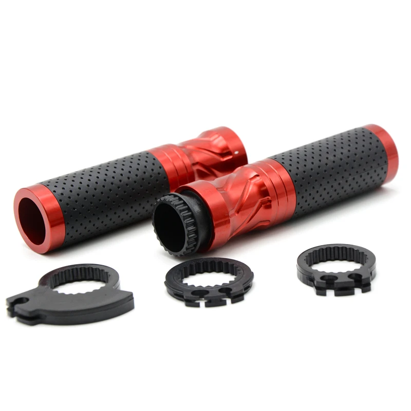 for Universal 22mm 7 8 motorbike scooter CNC handlebar Motorcycle Rubber Handle Bar Hand Grips For