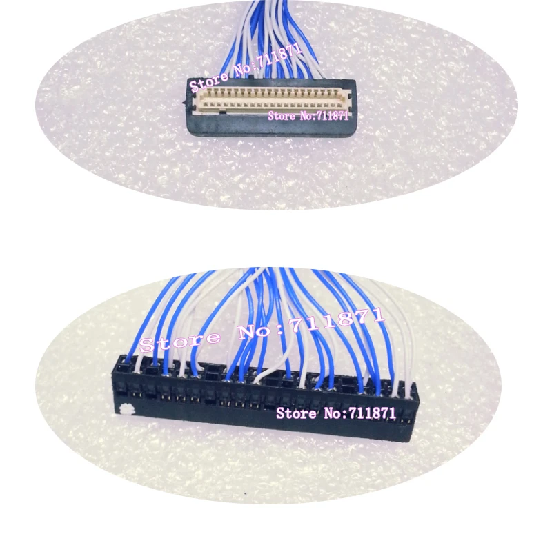 41P DF9 LVDS экран кабель 41Pin TTL до 40P линии сигнальная линия Φ разъем к кабелю LVDS|ttl