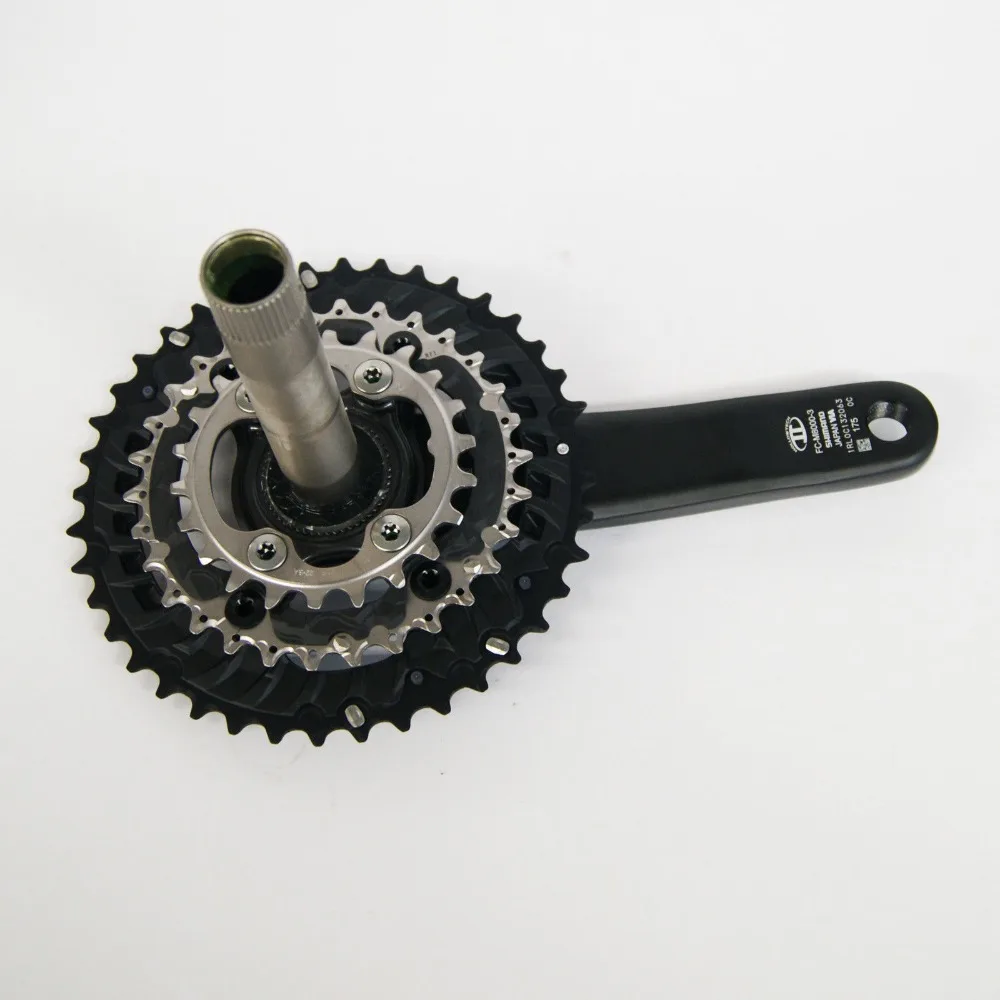 Shimano Deore XT FC-M8000-3 MTB Triple Crankset 40//30//22T 170mm