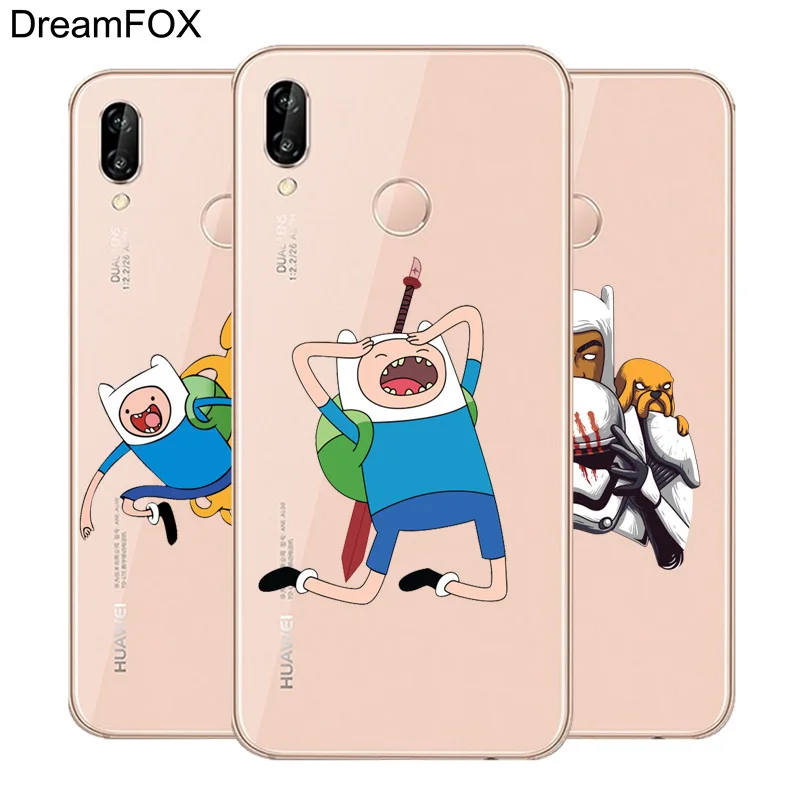 DREAMFOX L501 Adventure Time Мягкий ТПУ силиконовый чехол для huawei Honor 6A 6C 7X9 10 P20 P30 Lite Pro P Smart |