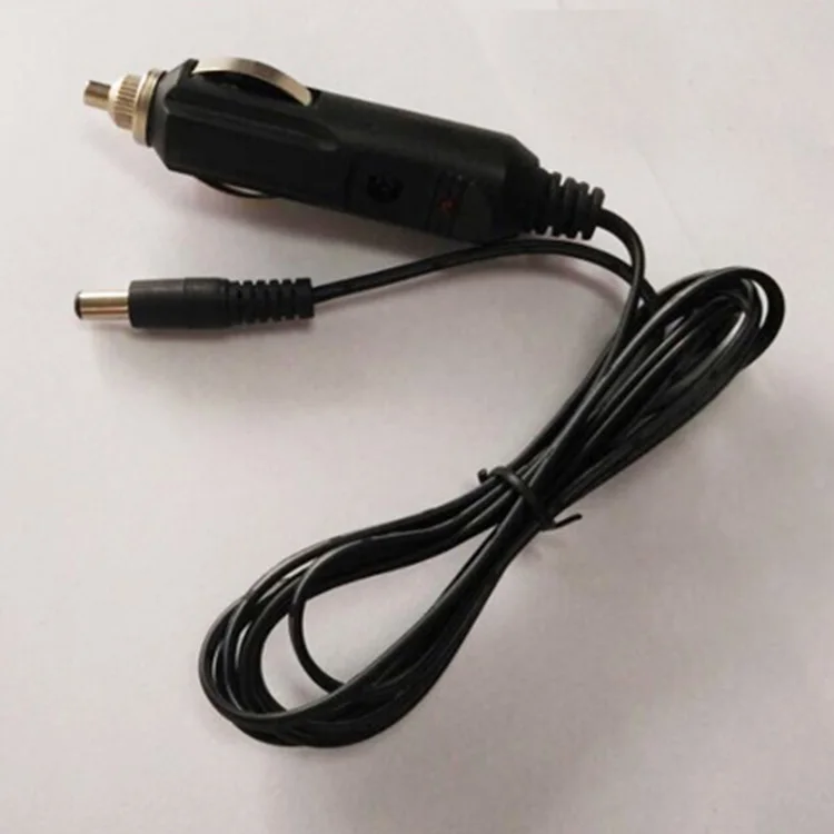 1.5m Car Charger Plug to DC5.5*2.1 Plug 3A/2464/22AWG Copper Cord