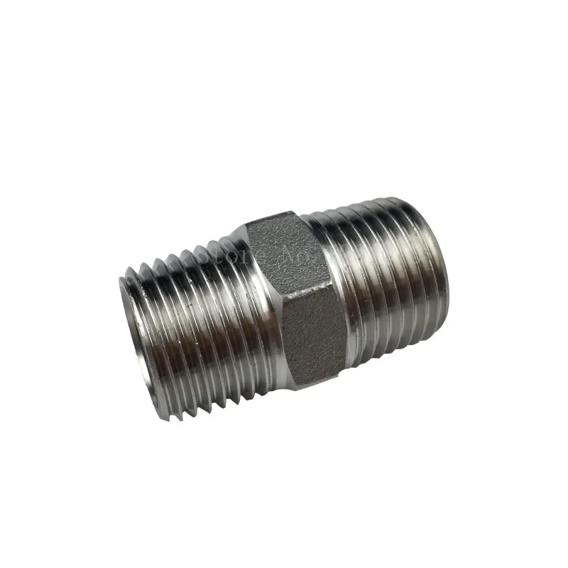 Hex Nipple - 12NPT, Double Thread Nipple, Stainless Stel 304, Brewer beer Hardware for brewing (3)