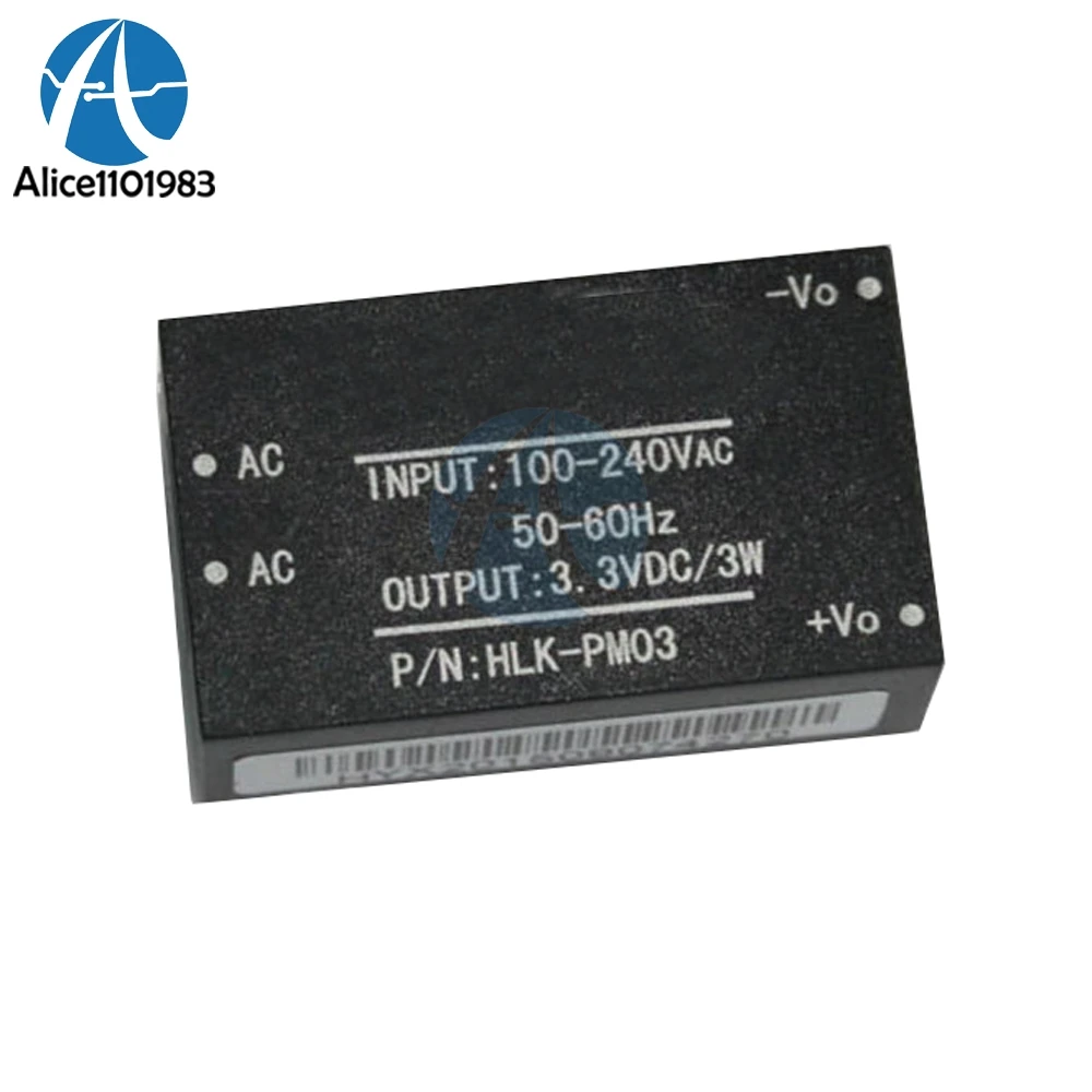 Φ 220V To 3 V Step Down HLK PM03 Intelligent конвертер с низким энергопотреблением|Интегральные