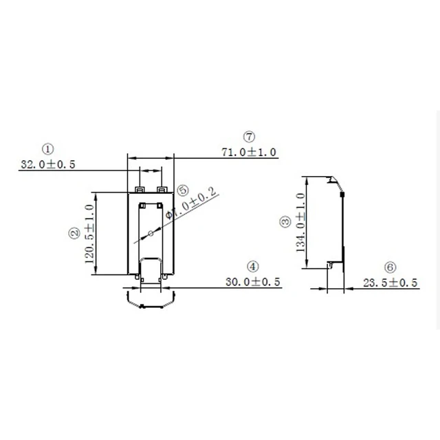 Nilight Caja de fusibles de relé impermeable de 12 V, 6 ranuras, bloque de  relé ATC, soporte de fusibles de hoja ATC con relé estilo Bosch de 4 pines