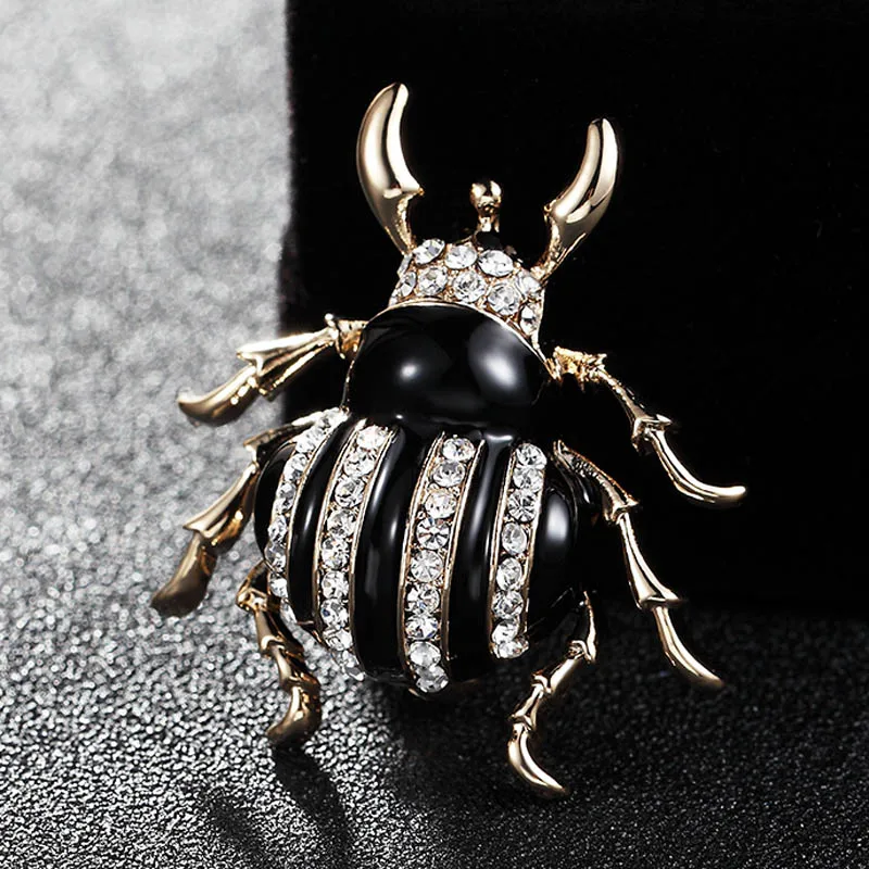 Fashion Women Men Spider Brooches Jewelry Brand Rhinestone Crystal Pin Brooch For Personality Women Mix Color Enamel Insect Pins Fashion Women Men Spider Brooches Jewelry Brand Rhinestone Crystal Pin Brooch For Personality Women Mix Color Enamel Insect Pins