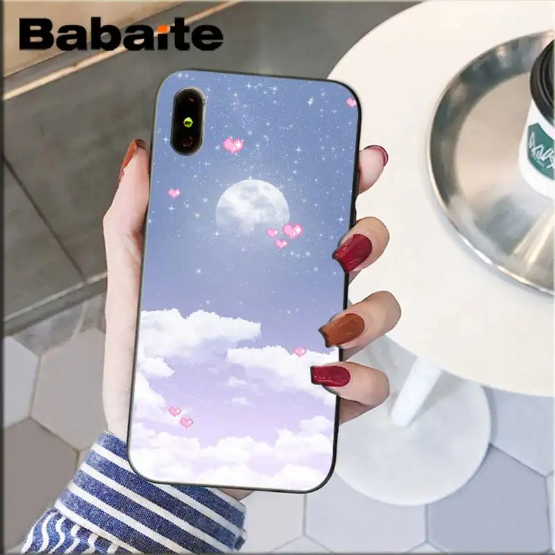 Beautiful moon fashion aesthetic pop art