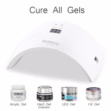 SUNUV SUN9x Plus 36 Вт лампа для ногтей УФ-лампа Сушилка для ногтей УФ-гель светодиодный аппарат для ногтей инфракрасный датчик таймер