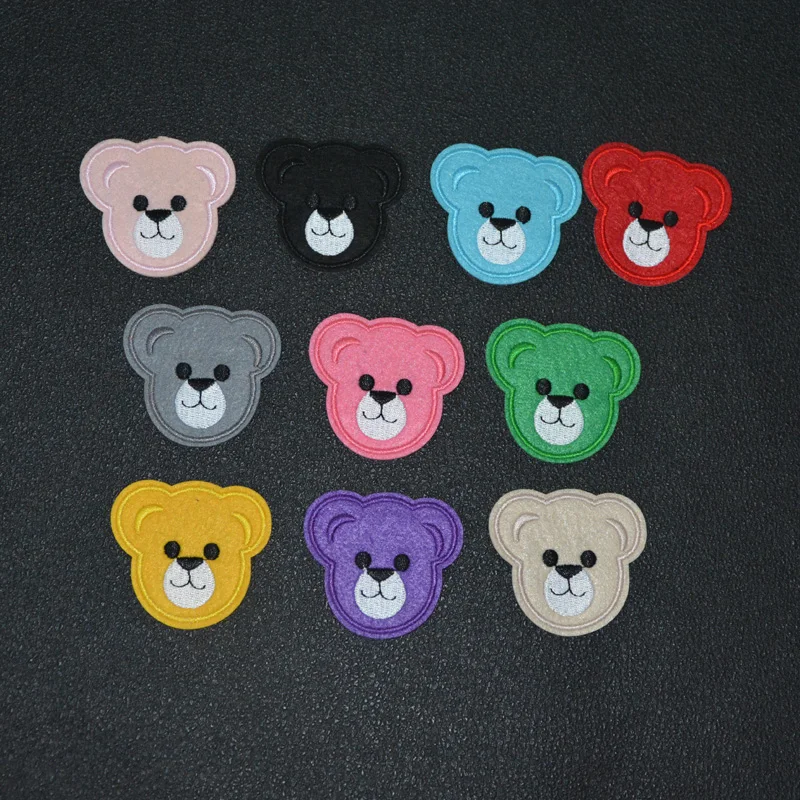 

Yicai 1 PCS Cartoon Iron on Colorful Embroidered patches