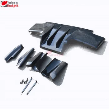 

For 1989-1994 Skyline R32 GTR TS Rear Diffuser with 2 middle Fins 4 side Diffusers (7pcs) Carbon