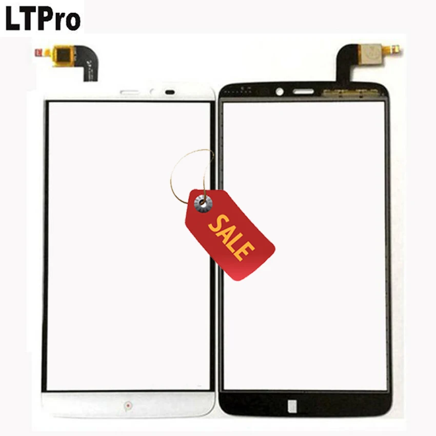 

LTPro NEW High Quality Touch Screen Digitizer For PPTV KING 7 / 7S PP6000 6.0inch Sensor Perfect Repair Parts front Panel parts