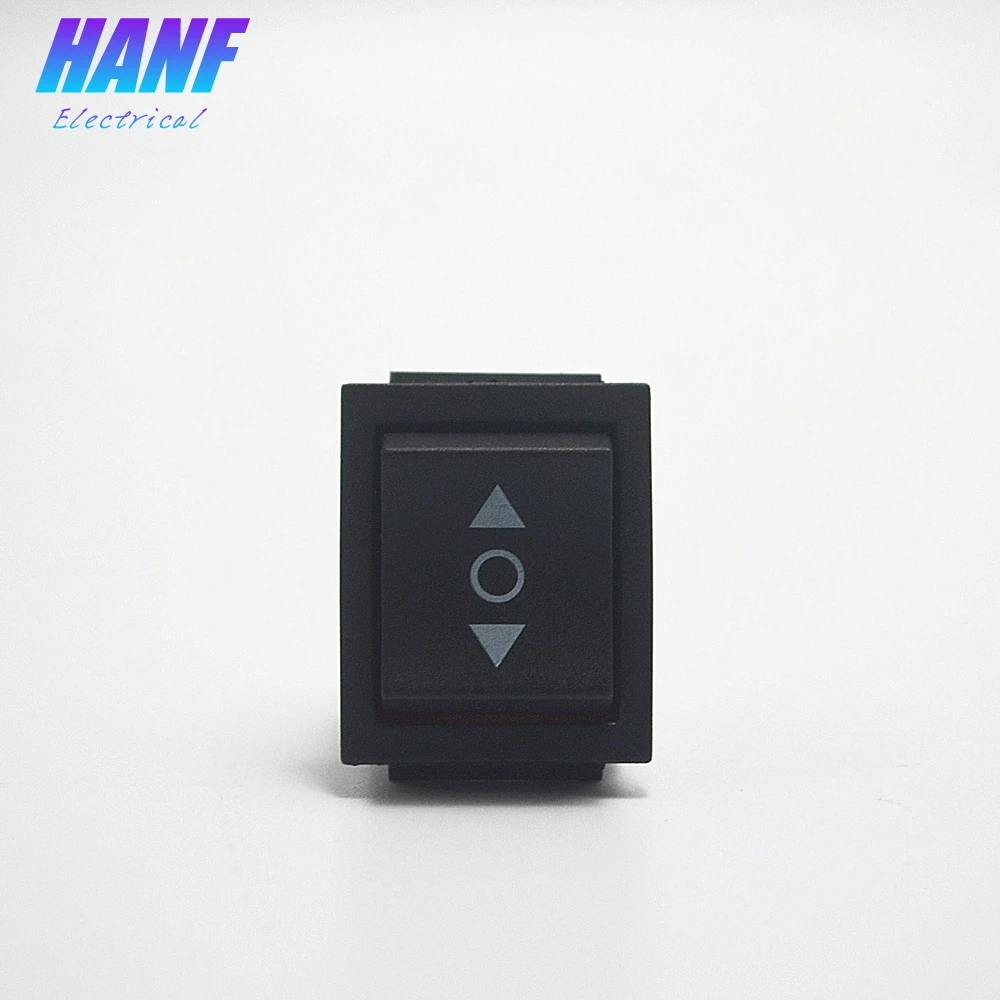 

1pcs 25.5X31mm 6Pin Boat Rocker Switch DPDT 16A/250VAC 20A/125VAC (ON)-OFF-(ON) Power