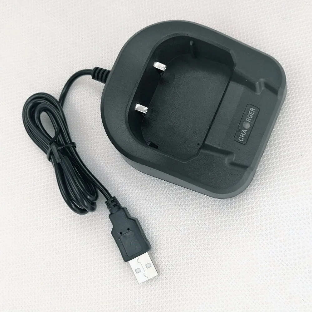 Портативная рация, зарядка, Оригинальная батарея baofeng, USB зарядное устройство для UV-82 uv 82 ham, двухстороннее радио, аксессуары