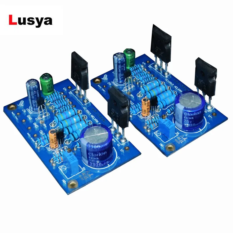

2Pcs FET Board Dual channel stereo Power Audio Amplifier tube IRFP240 class A 5W DC19V DIY KITS G2-013