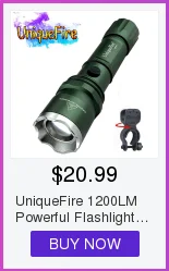 UniqueFire 1508 T75 IR 940nm светодиодный алюминиевый сплав Многофункциональный фонарь Zoom Light Torch с 67 мм выпуклой головкой объектива