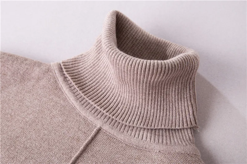 Осень зима вязаный свитер комплект из двух предметов брюки женский спортивный костюм женский Повседневный водолазка теплая кашемировая одежда C486