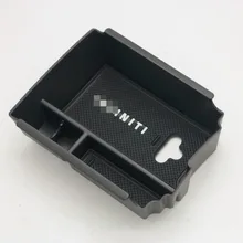 Интерьер автомобиля центральной подлокотник-Органайзер держатель Контейнер для хранения для бесконечных QX30 аксессуары