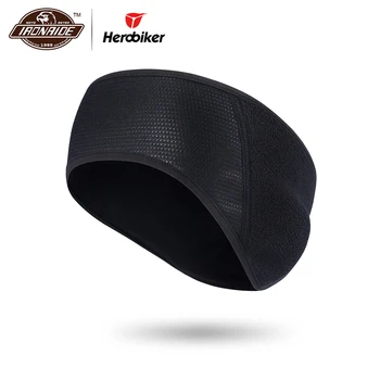

HEROBIKER Motorcycle Face Mask Moto Cold-proof Autumn Winter Thermal Fleece Earmuffs Muffler Headband Cycling Ear Protection