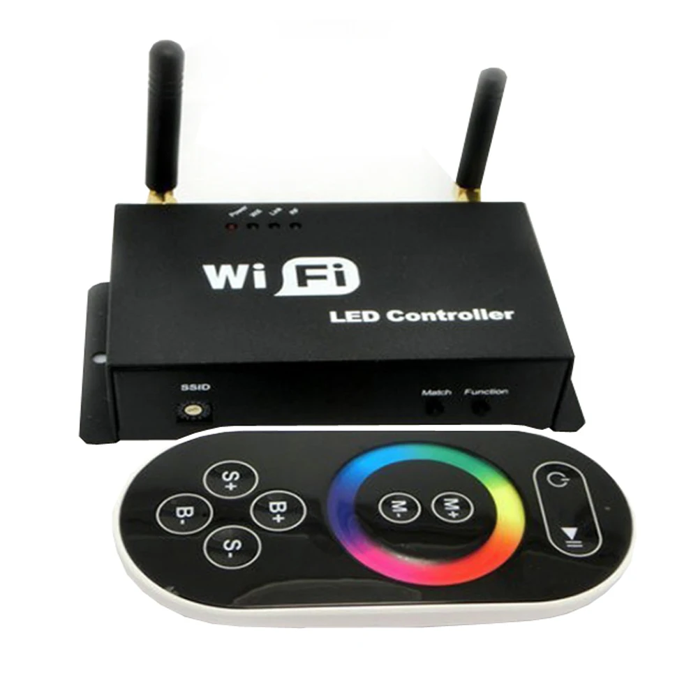 

Wifi Controller and with Remote Controller for RGB Pool Lamp DC12V 144W Max Load