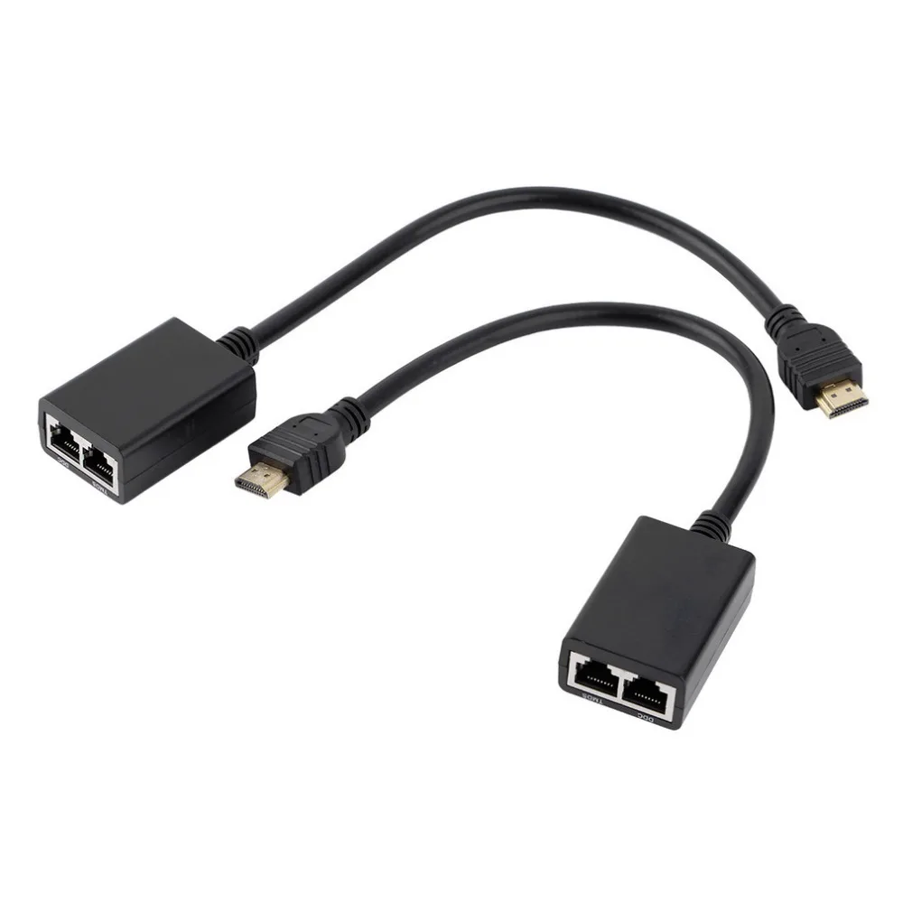 3SETS HDMI Over RJ45 CAT5e CAT6 UTP LAN Balun Extender