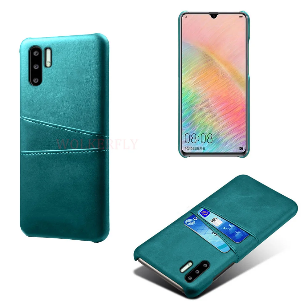 Кожаный держатель для карт чехол для huawei Y9 Y7 Prime Y6 Y5 P Smart Z P30 P20 Коврики 20 Lite Pro Nova 5i 5 Honor 20 10i 20i крышка