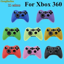 Mix 11 color Silicone Case Cover For Xbox 360 Gamepad Soft Rubber Silicone Cover For Xbox360 Controller Gel Protective Case skin