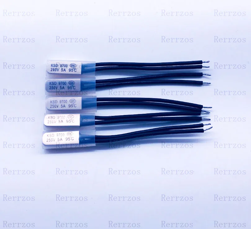 

KSD9700 95C normally closed 250V 5A NC Thermostat Temperature Switch 20pcs, free shipping