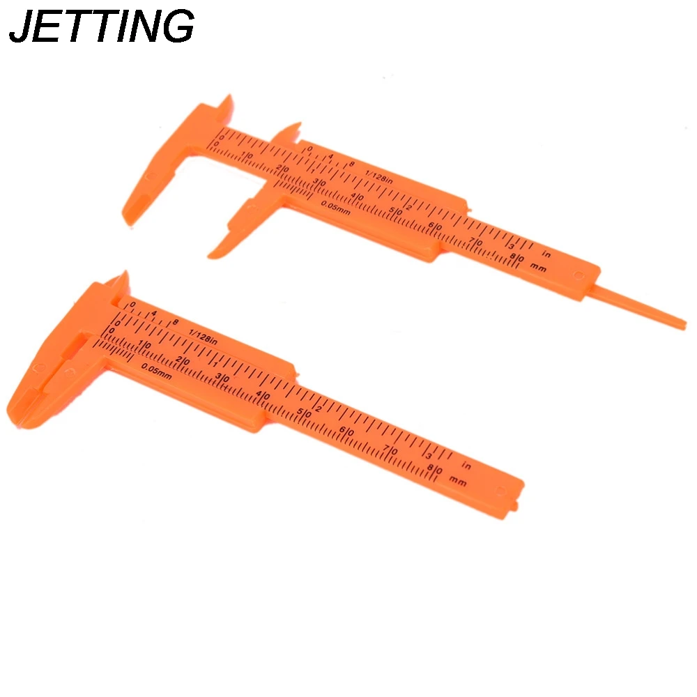 1 шт. пластиковые измерительные инструменты мини Штангенциркули 1 мм/мини Линейка-микрометр Калибр 80 мм длина штангенциркуль