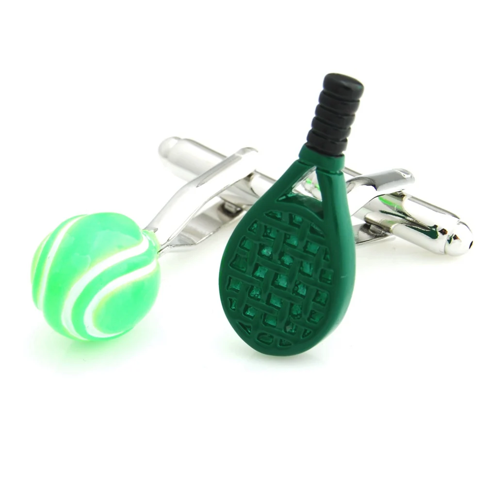 

YH-1930 Novelty Sports Tennis Cufflinks - Factory Direct Wholesale