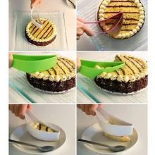 Bornisking DIY New Practical Stainless Cake Pie Slicer Cake Cutters Cookie Fondant Dessert Tools Kitchen Gadget