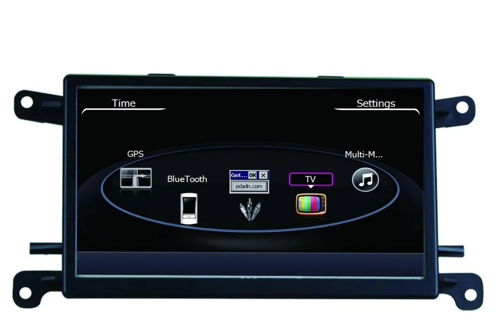 Excellent Car Multimedia Player GPS Navigation for Audi Q5 A5 A4 with USB SD AUX RCA Auto Audio Video Stereo 3