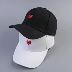 2019 Новое красное сердце музыкальный символ папа шляпа, бейсбольная кепка для Для мужчин Для женщин хип-хоп бейсболка, кепка Гаррос Snapbacks