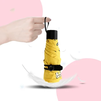 

Mini Ultralight Umbrella Small Pocket Corporate Gifts Cute Umbrella Gift Ideas Knuckle Brass Kokeshi Schirm Skylanders 50KO043