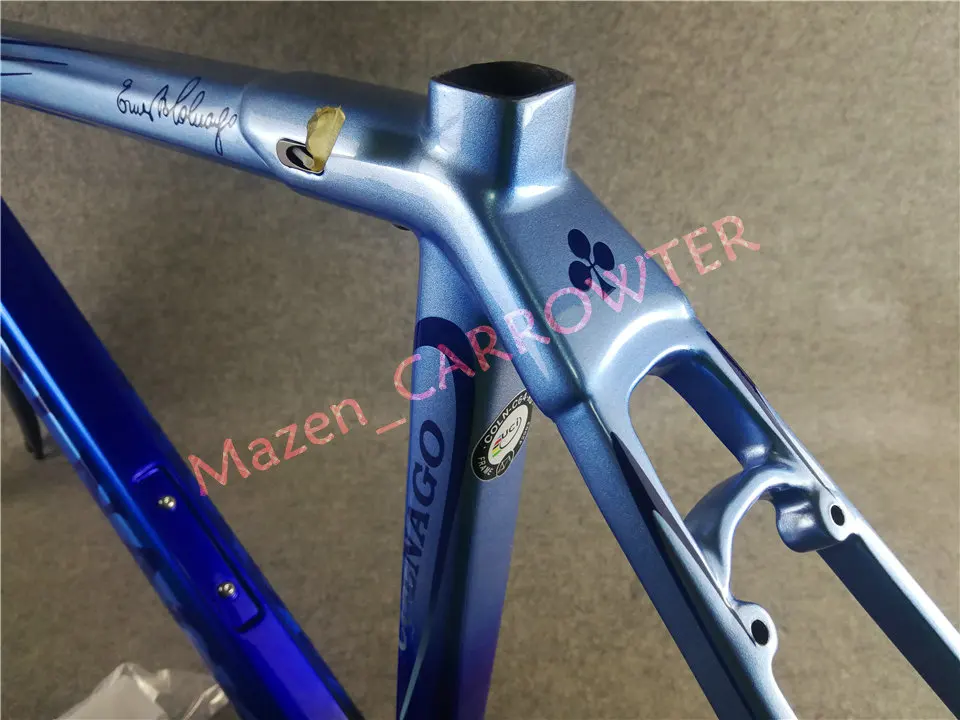 Perfect Blue-Black T1100 UD Glossy Colnago C64 carbon road frame bicycle Frameset with 48/50/52/54/56cm 6 colors for selection 2 Perfect Blue-Black T1100 UD Glossy Colnago C64 carbon road frame bicycle Frameset with 48/50/52/54/56cm 6 colors for selection 2