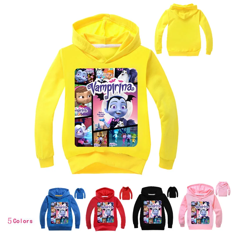 

Z&Y 2-16Years Disfraz Vampirina Costume Coat Babygirl Jacket Boys Girls Autumn Coats Hoodies Girls Outerwear Camo Child Fashion
