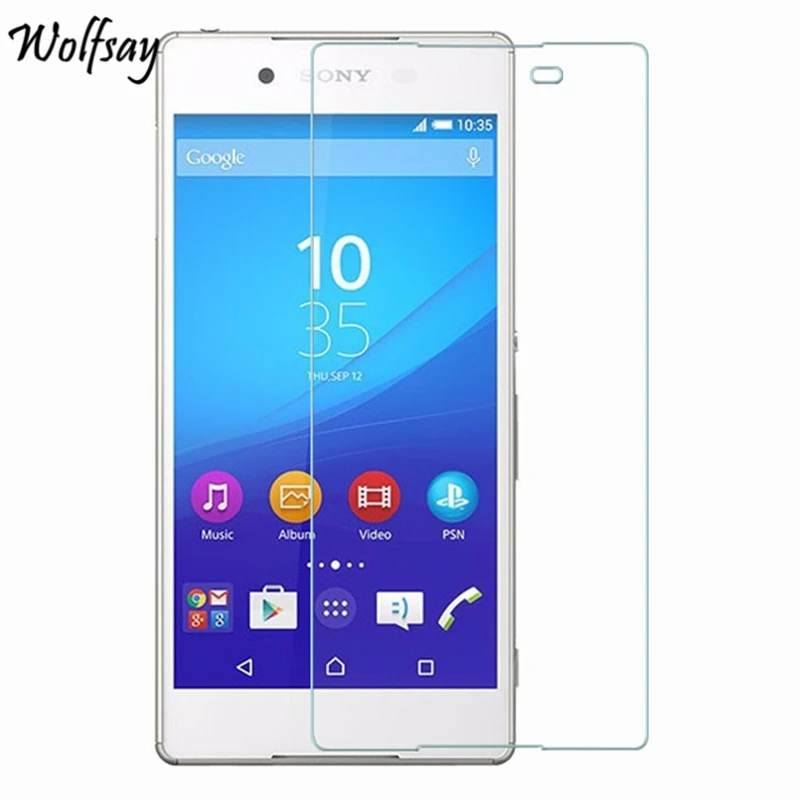 Закаленное стекло для Sony Xperia Z4 2 шт. Защита экрана Защитная пленка E6533 E6553 Wolfsay |