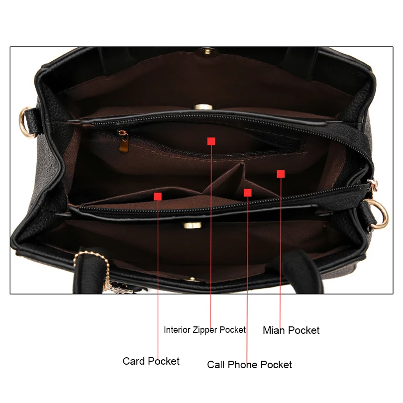 Water Droplets Sequined Messenger Bag Women Tassel Pendant Handbag High Capacity Shell Shoulder Bag Female Brand Designer CQ117