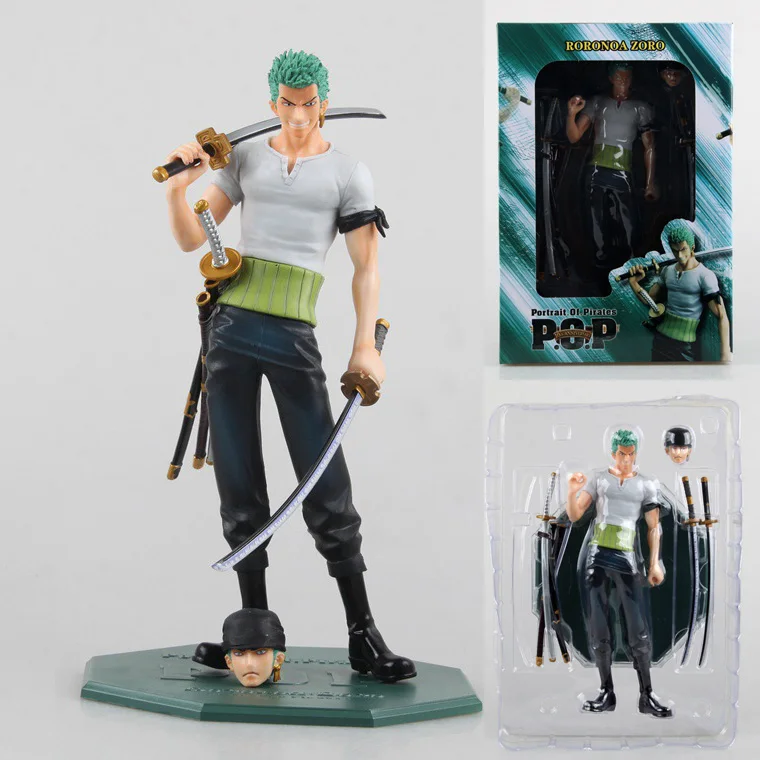 One Piece Zoro Figure SHF PVC 21cm One Piece Action Figures S.H ... - One Piece Zoro Figure SHF PVC 21cm One Piece Action Figures S H Figuarts Anime Toys
