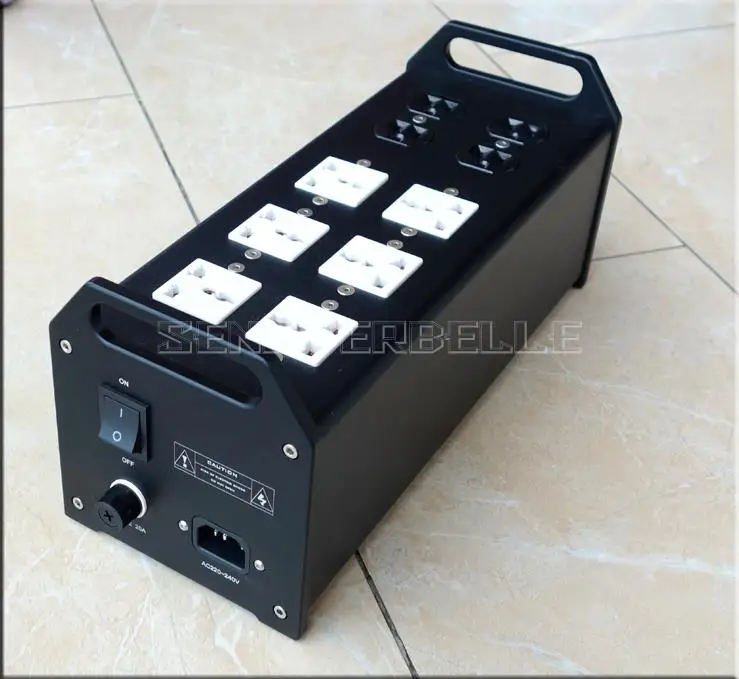 Высококлассный PW1 4000 Вт 20А Расширенный фильтр для очистки Аудио питания AC Разъем питания Поддержка AC 90 В~ 240 В вход