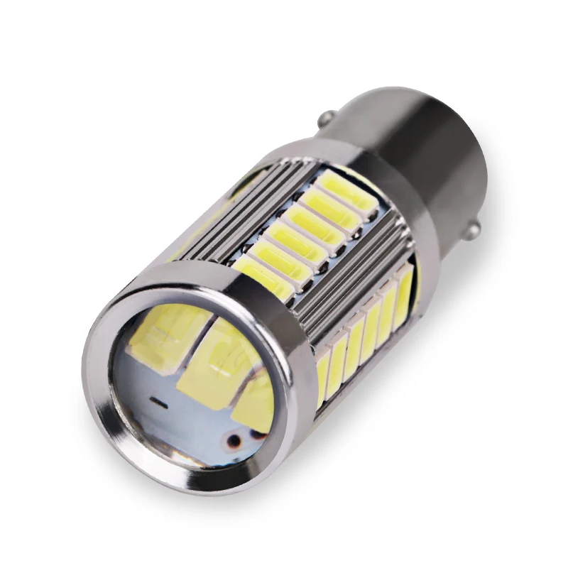 2 шт стробоскоп мигающий P21W BA15S 1156 вспышка 33 SMD led 5630 авто лампы стоп сигнала огни обратного света лампы дневного света белый красный желтый