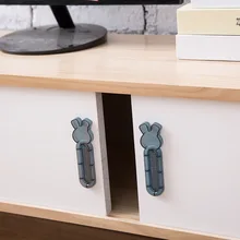 2 шт. вставьте открыть раздвижные двери ручки для межкомнатных дверей Стекло окна ящика шкафа Ручка платяного шкафа наклейки замок помочь