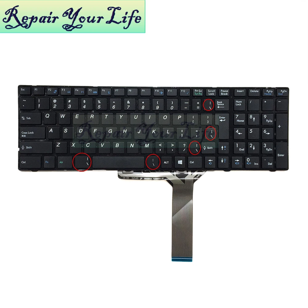 Клавиатура для ноутбука MSI GE60 GE70 GP60 GP70 CR61 CX61 GX60 CX70 UI|keyboard for msi|laptop keyboardbig enter |